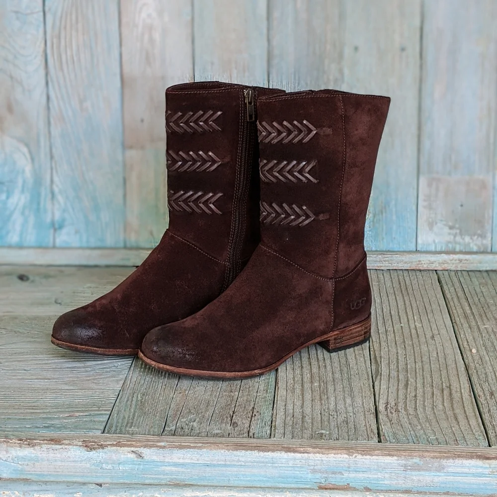 UGG Australia Cailyn Distressed Boots